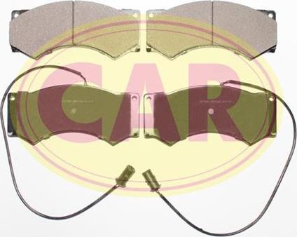 CAR PNT5511 - Brake Pad Set, disc brake car-mod.net