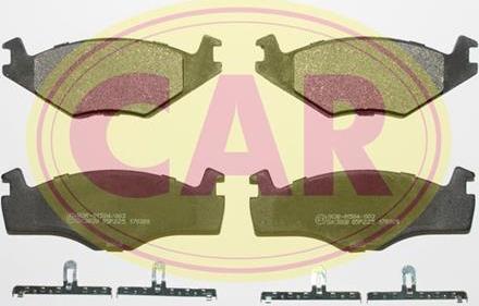CAR PNT522 - Brake Pad Set, disc brake car-mod.net