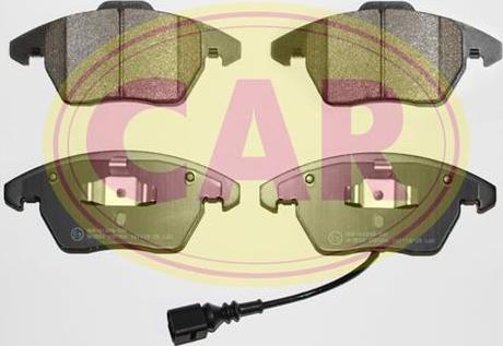 CAR PNT668 - Brake Pad Set, disc brake car-mod.net