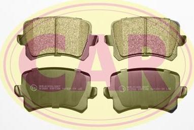 CAR PNT0931 - Brake Pad Set, disc brake car-mod.net