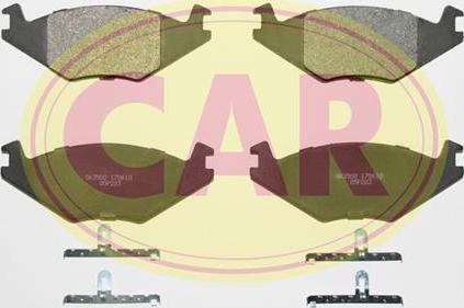 CAR PNT322 - Brake Pad Set, disc brake car-mod.net