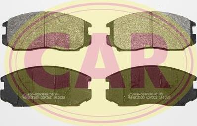 CAR PNT205 - Brake Pad Set, disc brake car-mod.net