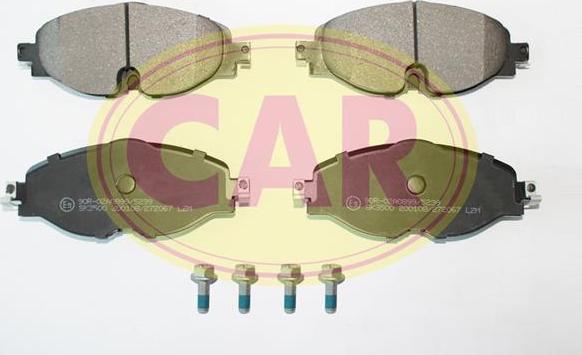 CAR PNT7602 - Brake Pad Set, disc brake car-mod.net