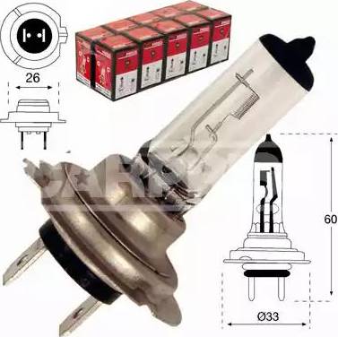 Carpriss 79780242 - Bulb, spotlight car-mod.net