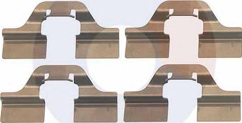 Carrab Brake Parts 2266 - Accessory Kit for disc brake Pads car-mod.net