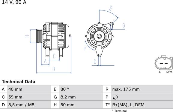 Carwood Group BREF0320986041310 - Alternator car-mod.net