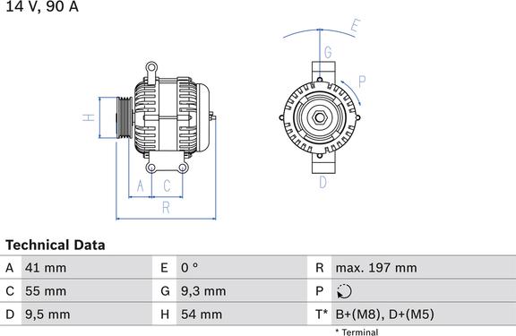 Carwood Group BREF0320986048771 - Alternator car-mod.net