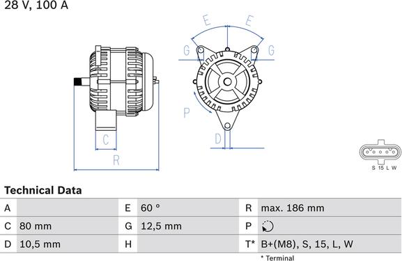 Carwood Group BREF0320986042590 - Alternator car-mod.net