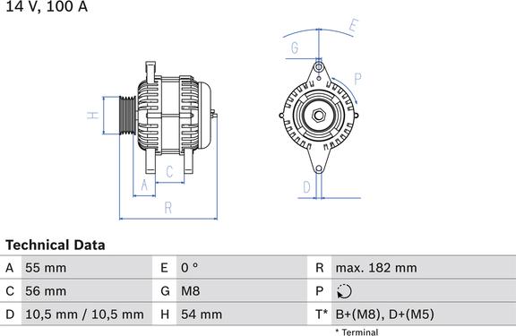 Carwood Group BREF0320986042740 - Alternator car-mod.net