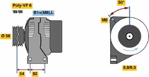 Carwood Group BREF0320986047470 - Alternator car-mod.net
