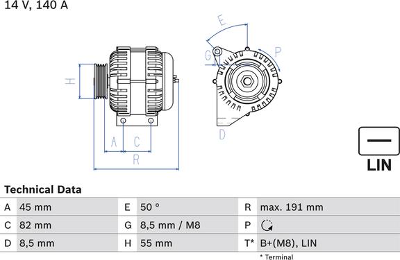Carwood Group BREF0320986047380 - Alternator car-mod.net