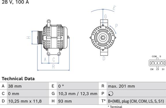 Carwood Group BREF0320986084290 - Alternator car-mod.net