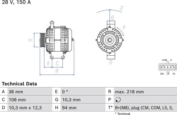 Carwood Group BREF0320986084280 - Alternator car-mod.net