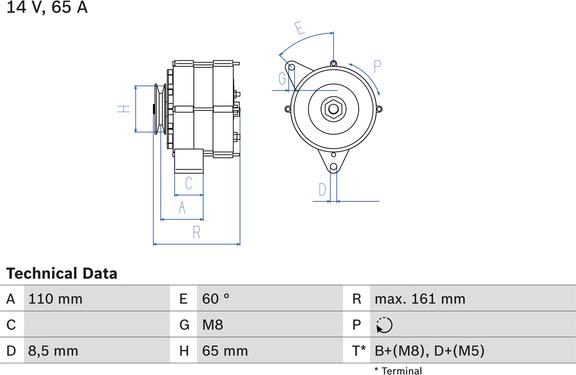Carwood Group BREF0320986034230 - Alternator car-mod.net