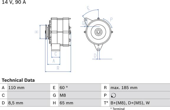 Carwood Group BREF0320986038090 - Alternator car-mod.net