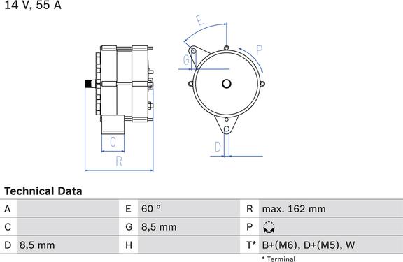 Carwood Group BREF0320986037890 - Alternator car-mod.net