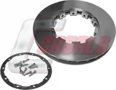 Casals 55350-1K - Brake Disc car-mod.net