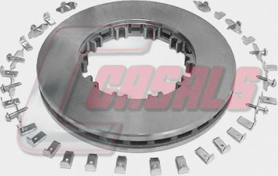 Casals 55350-K - Brake Disc car-mod.net