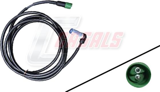Casals 50443 - ABS sensor, wheel speed car-mod.net
