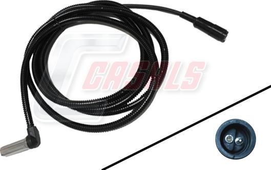 Casals 50409 - ABS sensor, wheel speed car-mod.net