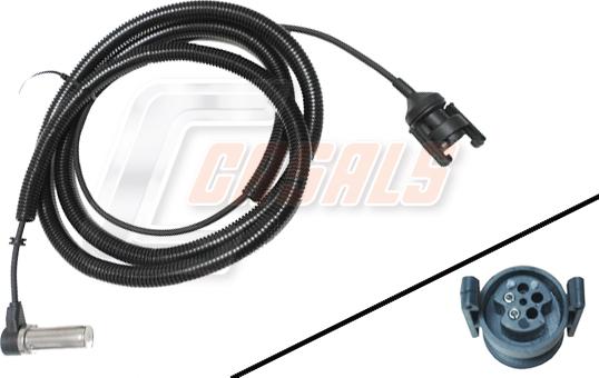 Casals 50414 - ABS sensor, wheel speed car-mod.net