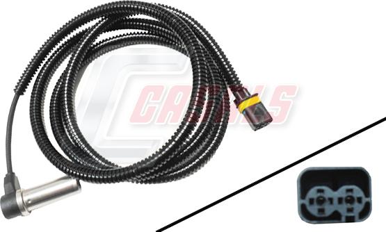Casals 50439 - ABS sensor, wheel speed car-mod.net