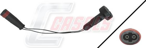 Casals 50158 - Warning Contact, brake pad wear car-mod.net