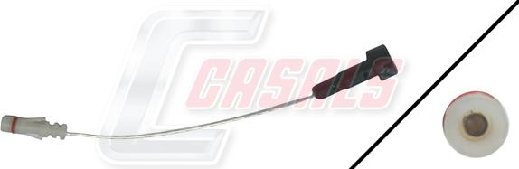 Casals 50172 - Warning Contact, brake pad wear car-mod.net
