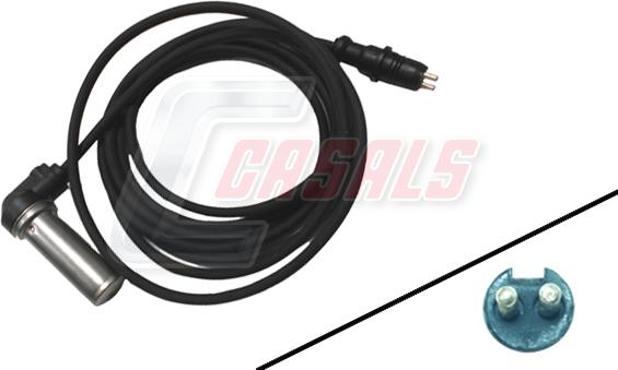 Casals 50398 - ABS sensor, wheel speed car-mod.net