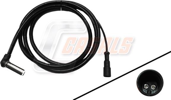 Casals 50355 - ABS sensor, wheel speed car-mod.net