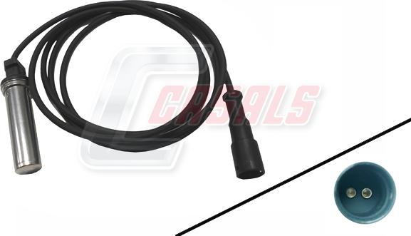 Casals 50313 - ABS sensor, wheel speed car-mod.net