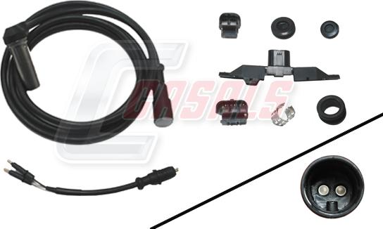 Casals 50335 - ABS sensor, wheel speed car-mod.net