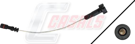 Casals 50214 - Warning Contact, brake pad wear car-mod.net