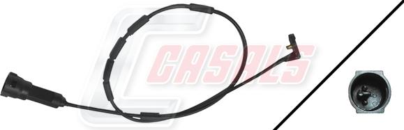 Casals 50234 - Warning Contact, brake pad wear car-mod.net