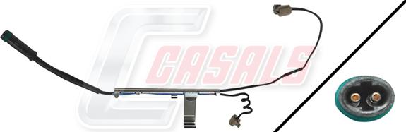 Casals 50238 - Warning Contact, brake pad wear car-mod.net