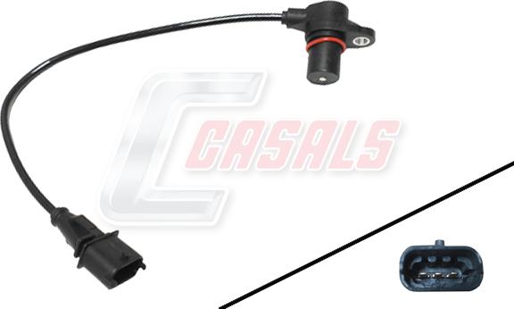 Casals 65464 - Sensor, RPM car-mod.net