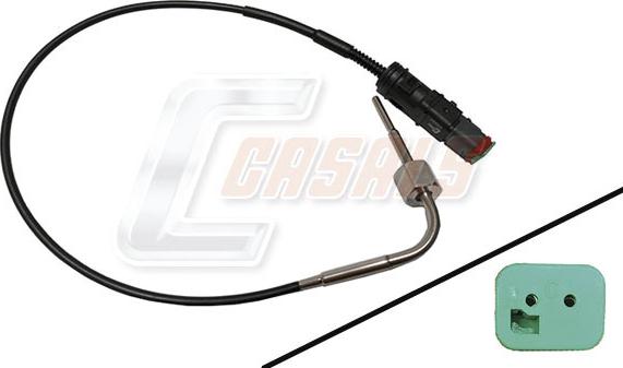 Casals 65584 - Sensor of exhaust gas Temperature car-mod.net