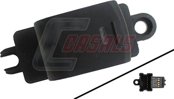 Casals 65752 - Switch, window regulator car-mod.net