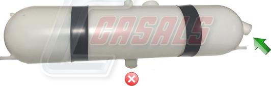 Casals 0422 - Expansion Tank, coolant car-mod.net