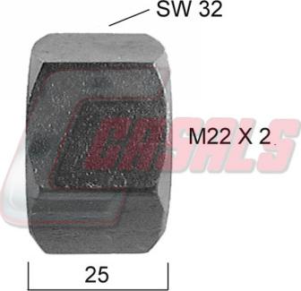 Casals 21288 - Wheel Nut car-mod.net