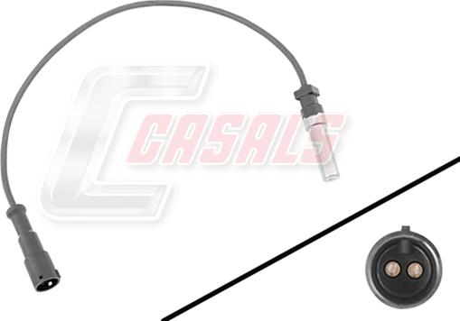 Casals 70055 - ABS sensor, wheel speed car-mod.net