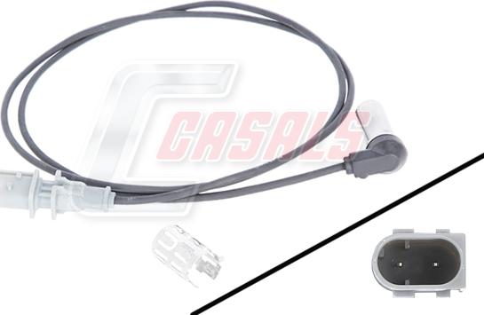 Casals 70056 - ABS sensor, wheel speed car-mod.net