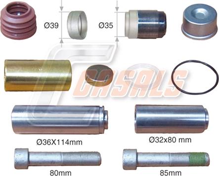 Casals MD974 - Repair Kit, brake caliper car-mod.net