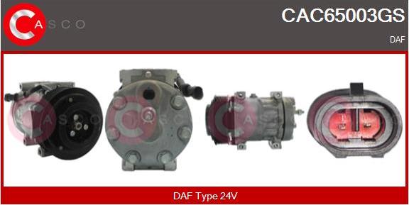 Casco CAC65003GS - Compressor, air conditioning car-mod.net