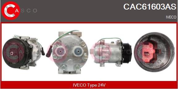 Casco CAC61603AS - Compressor, air conditioning car-mod.net