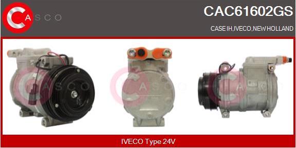 Casco CAC61602GS - Compressor, air conditioning car-mod.net