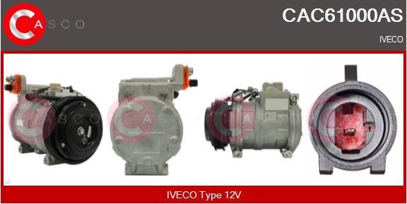 Casco CAC61000AS - Compressor, air conditioning car-mod.net
