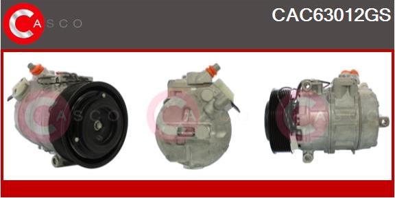 Casco CAC63012GS - Compressor, air conditioning car-mod.net