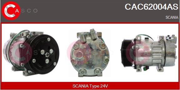 Casco CAC62004AS - Compressor, air conditioning car-mod.net