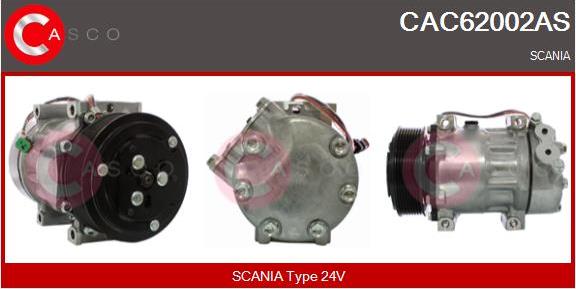 Casco CAC62002AS - Compressor, air conditioning car-mod.net